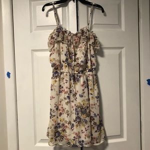 Women’s white Floral sundress